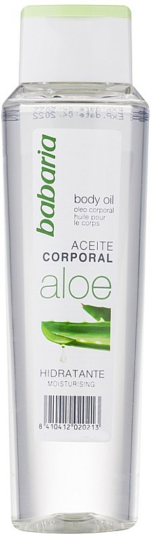 Feuchtigkeitsspendendes Körperöl - Babaria Aloe Body Oil — Bild N1