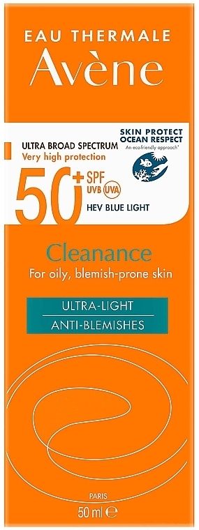 Sonnenschutzcreme für Problemhaut - Avene Solaires Cleanance Sun Care SPF 50+ — Bild N3