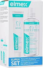 Düfte, Parfümerie und Kosmetik Set - Elmex Sensitive Set (water/400ml + toothpaste/75ml)