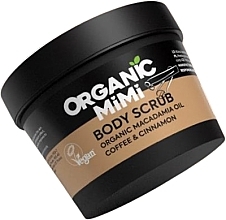Körperpeeling Kaffee und Zimt - Organic Mimi Body Scrub Coffee & Cinnamon — Bild N1