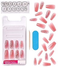 Düfte, Parfümerie und Kosmetik Set für künstliche Nägel mit Kleber Ballerina - Kiss Nails Jelly Fantasy
