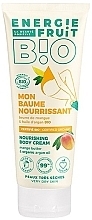 Pflegende Creme für sehr trockene Haut Mango und Arganöl - Energie Fruit Bio Replenishing Body Cream — Bild N1