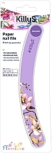 Düfte, Parfümerie und Kosmetik Nagelfeile gebogen 180/240 violett - KillyS Flora Love Pink