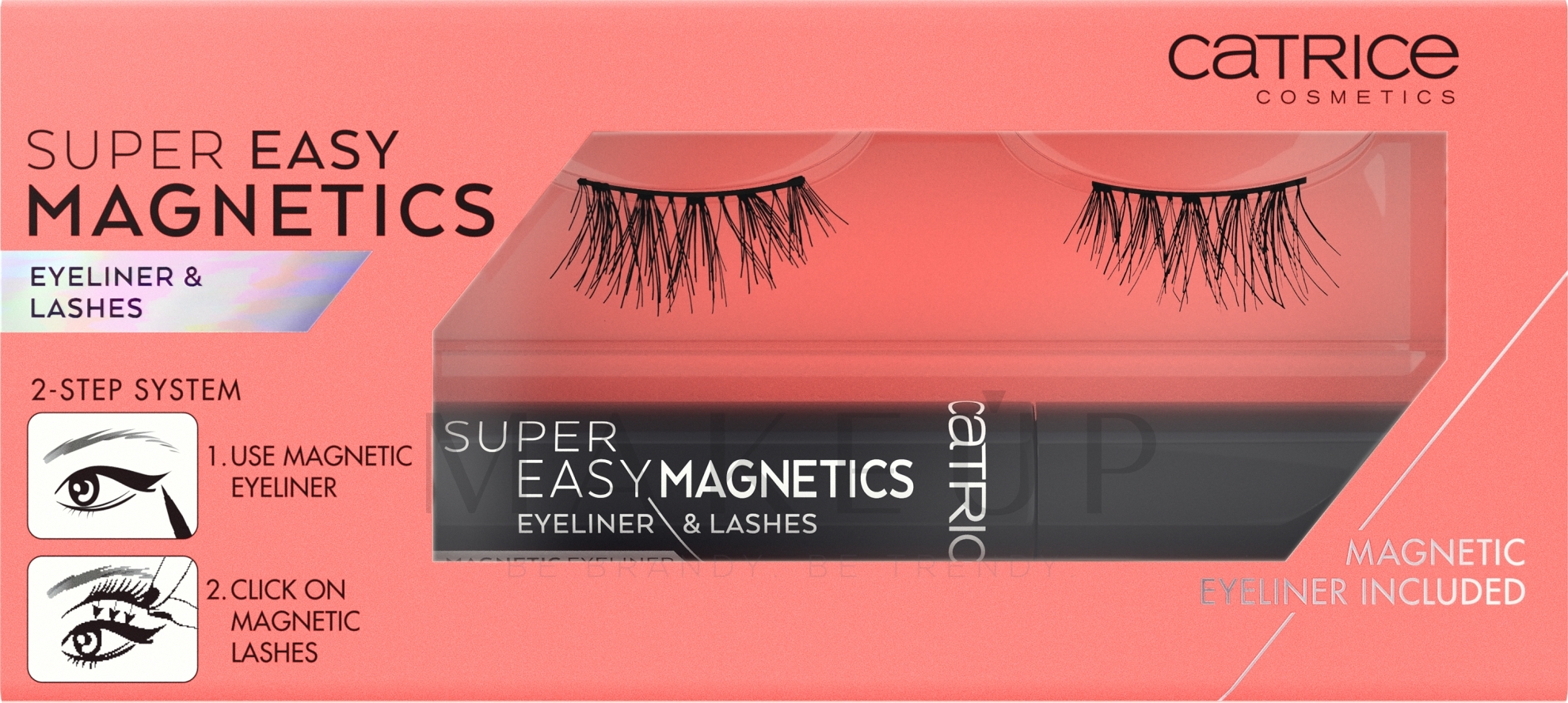 Eyeliner und falsche Wimpern - Catrice Super Easy Magnetics — Bild 010 - Magical Volume