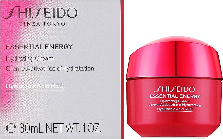 Feuchtigkeitsspendende Gesichtscreme mit Ginsengwurzelextrakt - Shiseido Essential Energy Hydrating Cream — Bild N2