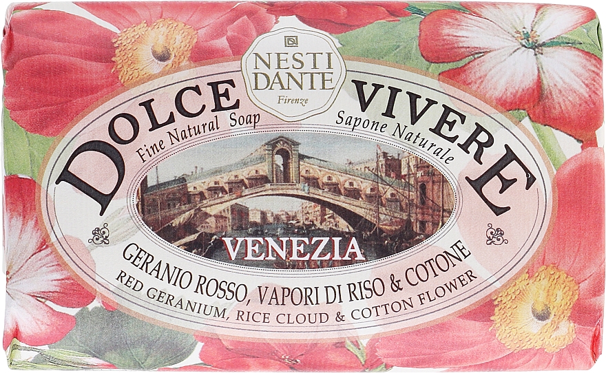 Naturseife Venezia - Nesti Dante Natural Soap Dolce Vivere Collection — Bild N1