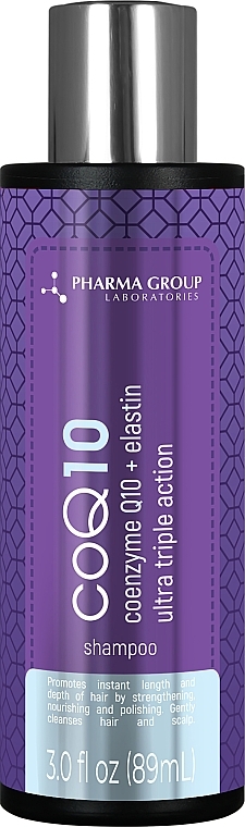 Haarshampoo mit 3D-Effekt - Pharma Group Laboratories CoQ10  — Bild N1