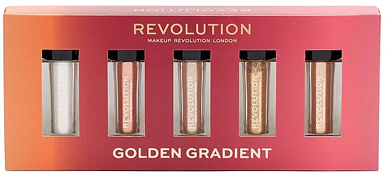 Set für Make-up-Pigmenten - Makeup Revolution Pigment Collection Golden Sky — Bild N2