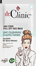 Düfte, Parfümerie und Kosmetik Peeling-Maske gegen Pigmentflecken - Dr. Clinic Anti-Spot Face Mask