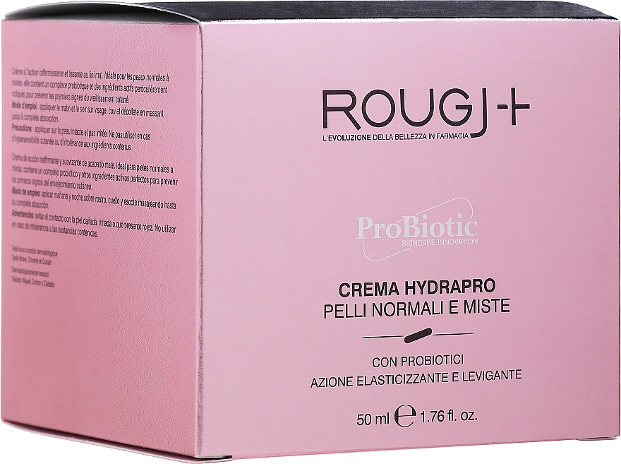 Probiotische Gesichtscreme - Rougj+ ProBiotic Crema Hydrapro — Bild N1