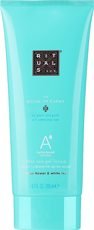 Feuchtigkeitsspendende After Sun Körperlotion mit weißem Tee - Rituals The Ritual of Karma Aftersun Lotion — Bild N1