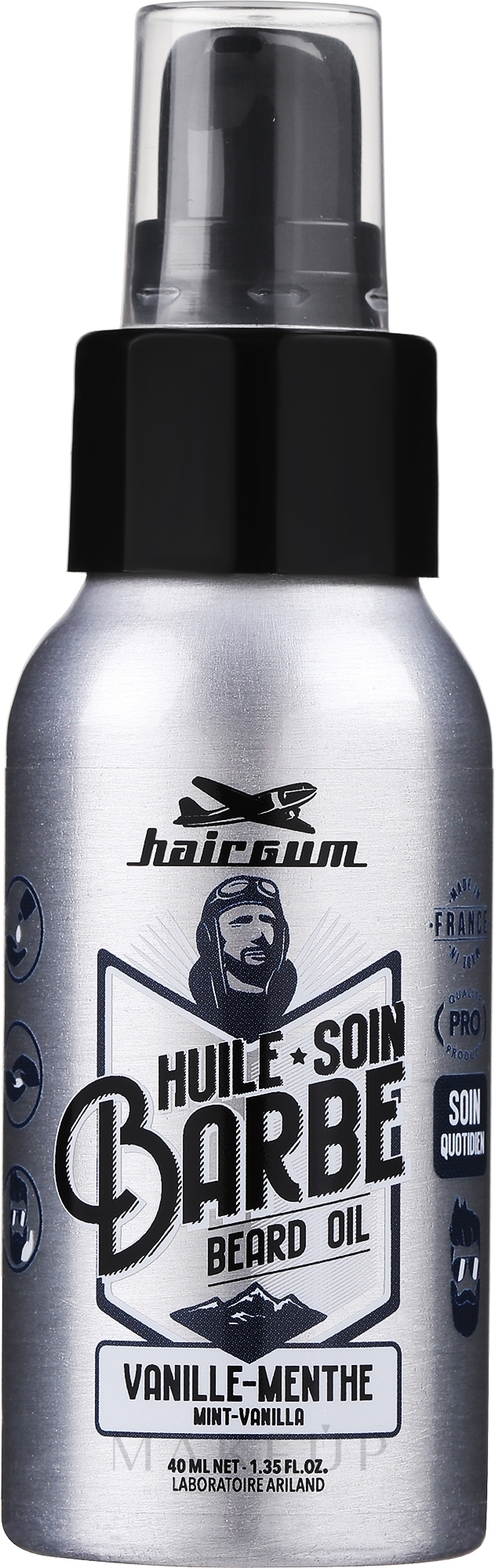 Bartöl mit Vanille und Minze - Hairgum Barber Beard Oil — Bild 40 ml