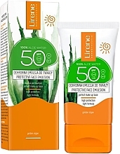 Schutzemulsion für das Gesicht SPF 50 - Lirene Protection Face Emulsion SPF 50 — Bild N1