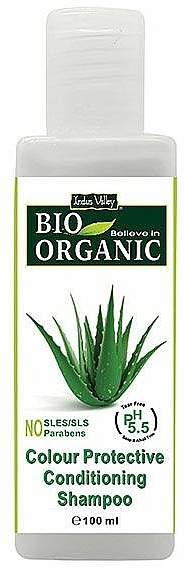 Farbschützendes Shampoo für alle Haartypen mit Aloe Vera - Indus Valley Bio Organic Colour Protective Conditioning Shampoo — Bild N1
