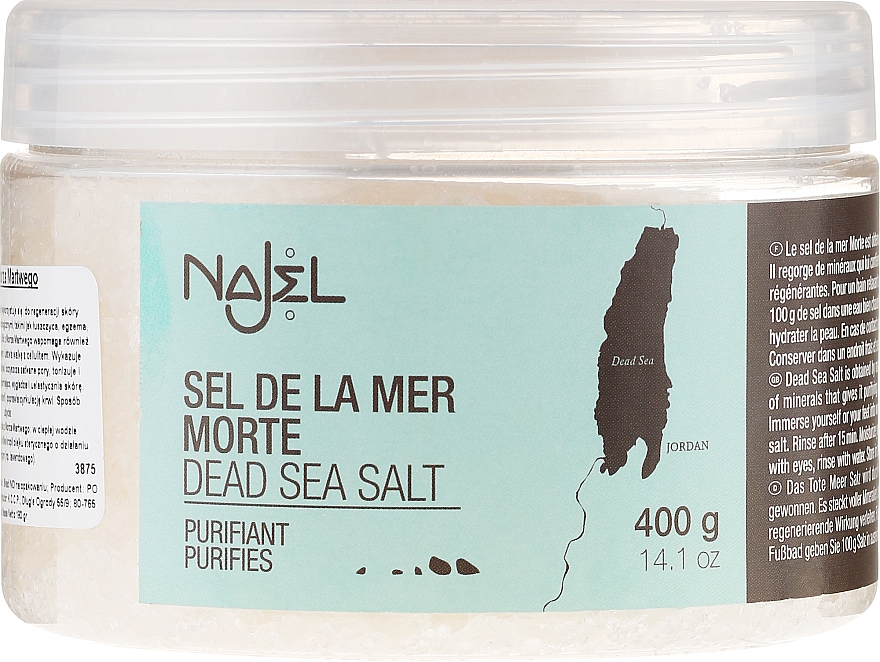 Badesalz aus dem Toten Meer - Najel Dead Sea Salt — Bild N3