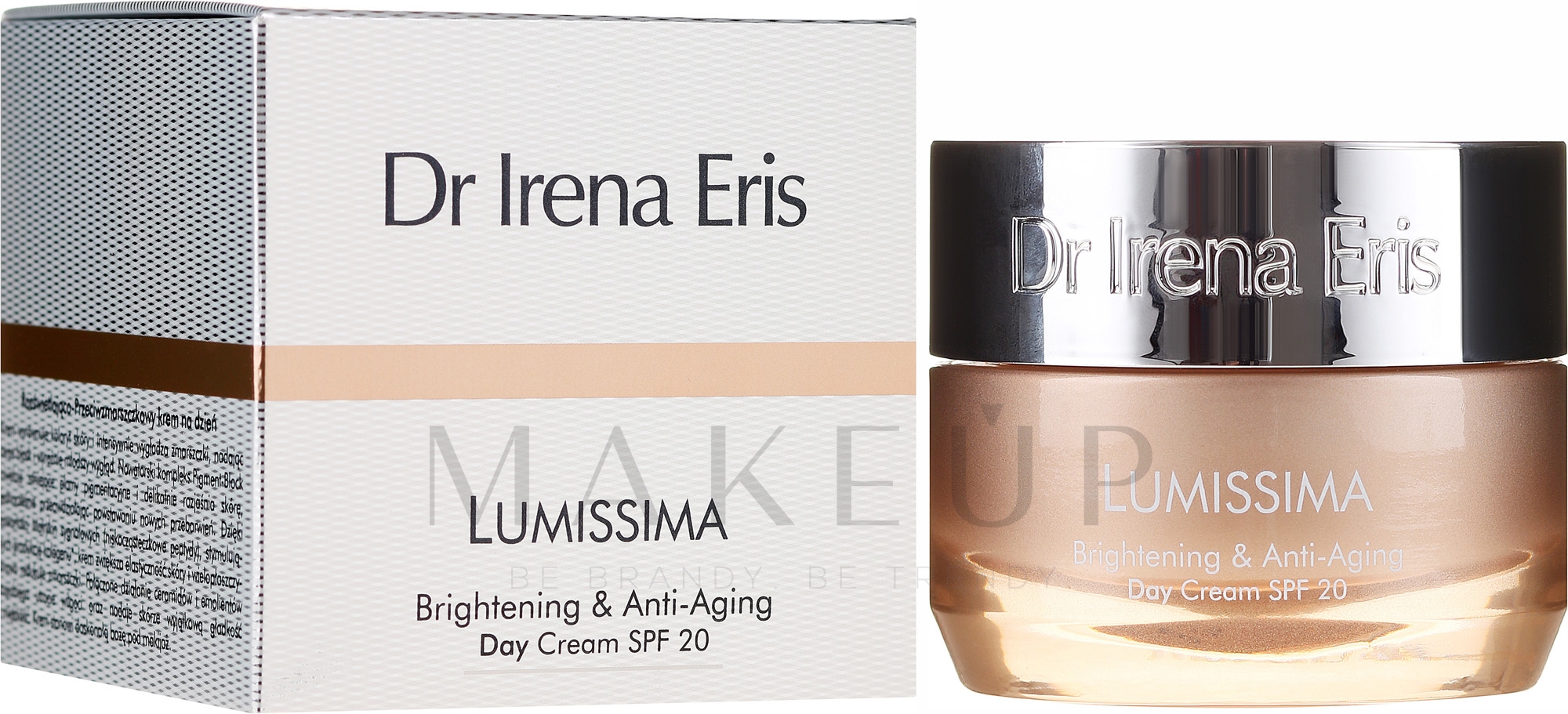 Aufhellende Anti-Aging Tagescreme für das Gesicht SPF 20 - Dr. Irena Eris Lumissima Brightening & Anti-Aging Day Cream SPF 20 — Bild 50 ml