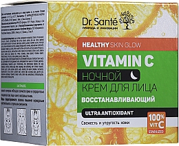 Regenerierende Nachtcreme für das Gesicht mit Vitamin C - Dr. Sante Vitamin C — Bild N2