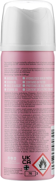 Erfrischendes Trockenshampoo für mehr Volumen - Hairburst Volume & Refresh Dry Shampoo — Bild N2