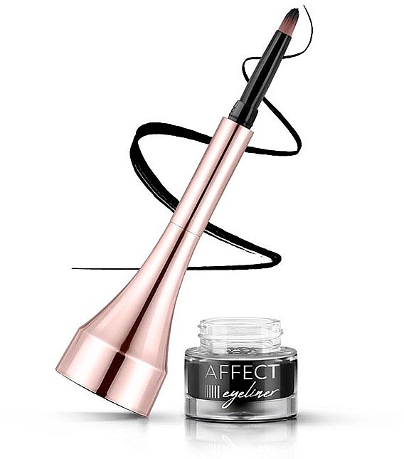 Gel-Eyeliner - Affect Cosmetics Gel Eyeliner Simple Lines — Bild N3