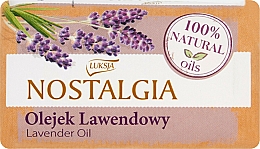 Düfte, Parfümerie und Kosmetik Seife mit Lavendelöl - Luksja Nostalgia Lavender Oil Soap