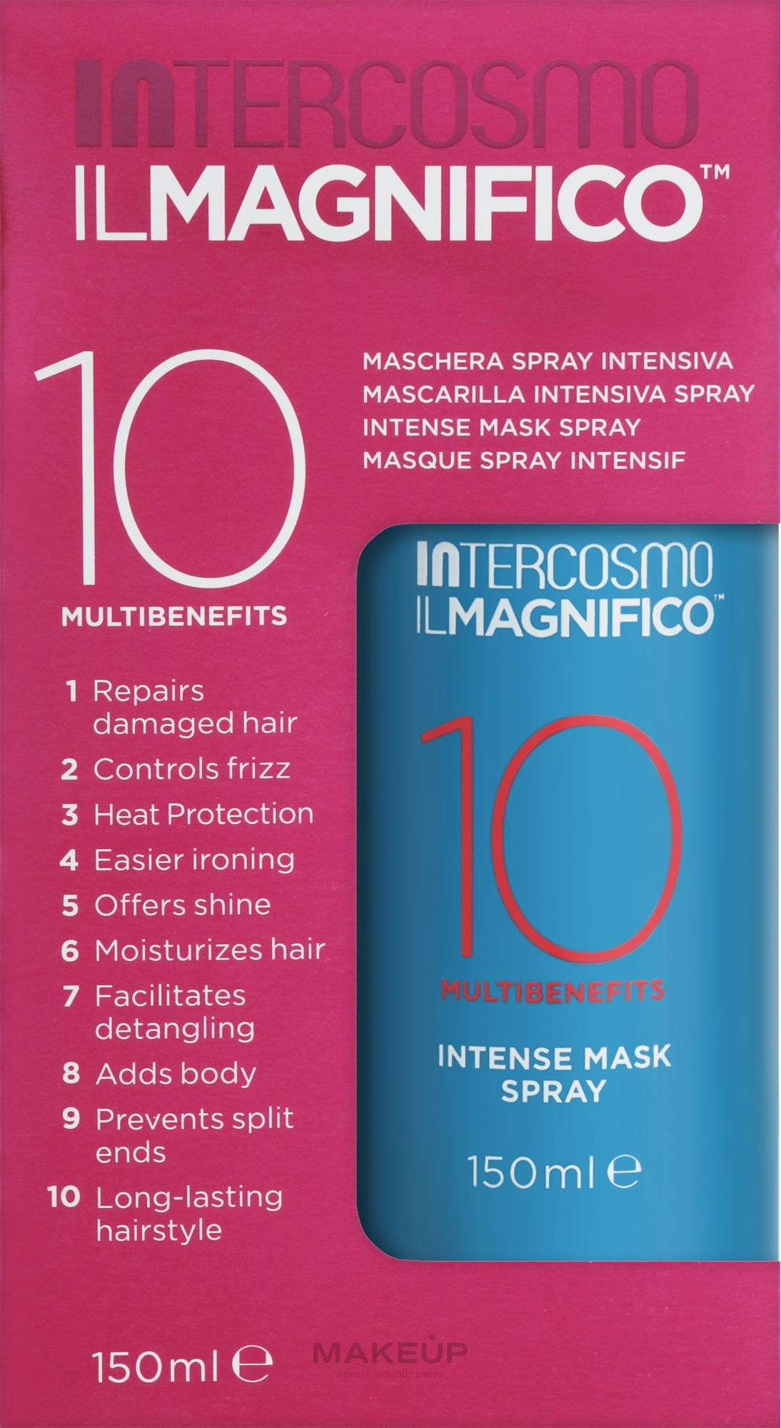 Intensive Spraymaske für das Haar - Intercosmo IL Magnifico — Bild 150 ml