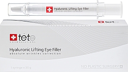 Düfte, Parfümerie und Kosmetik Hyaluronsäure-Augenlidfüller mit Lifting-Effekt - TETe Cosmeceutical Hyaluronic Lifting Eye Filler