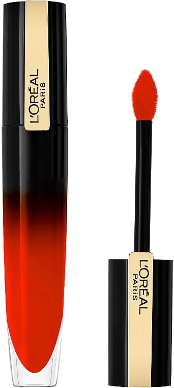 Ink-Lippenstift mit hochglänzendem Finish - L'Oreal Paris Rouge Signature Brilliant — Bild N2