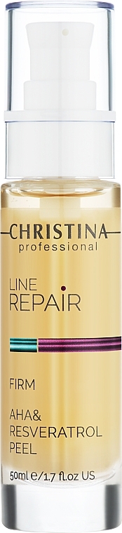 Peeling mit AHA-Säuren und Resveratrol für das Gesicht - Christina Line Repair Firm AHA & Resveratrol Peel — Bild N1