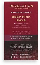 Tropfen zum Färben von dunklem Haar - Revolution Haircare Rainbow Drops For Brunettes Deep — Bild N2