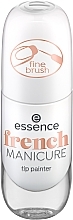 Nagellack für die French-Maniküre - Essence Holo Bomb Effect Nail Lacquer  — Bild N2