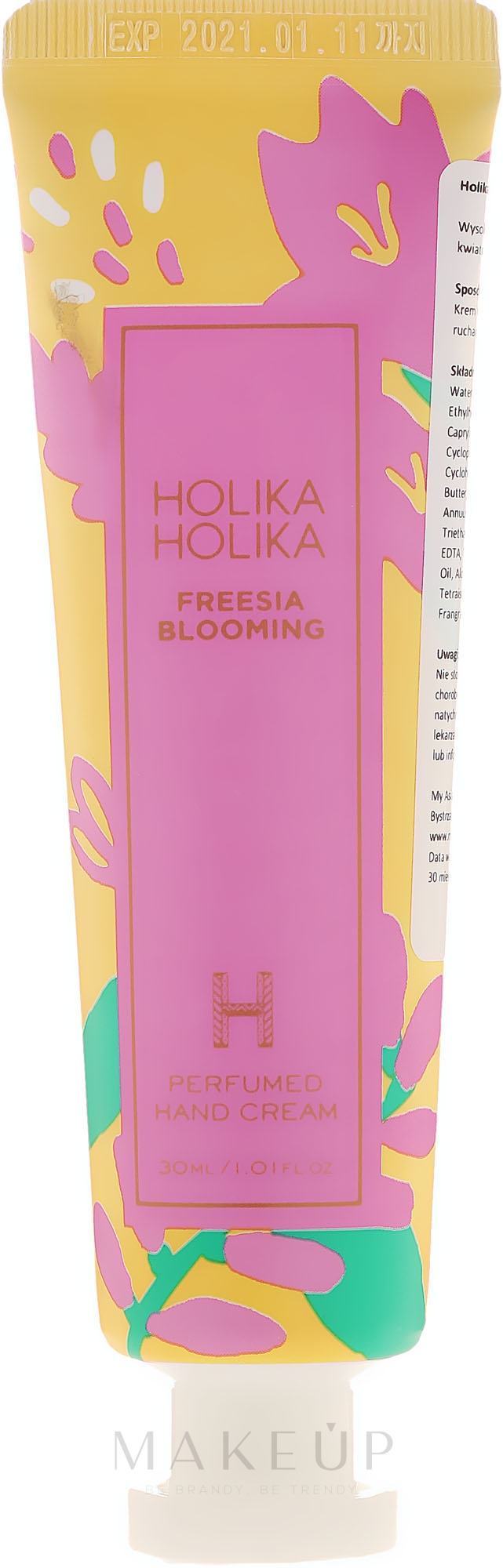 Parfümierte Handcreme Freesia Blooming - Holika Holika Freesia Blooming Perfumed Hand Cream — Bild 30 ml