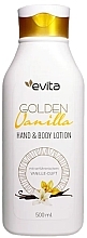 Düfte, Parfümerie und Kosmetik Lotion für Hände und Körper Goldene Vanille - Evita Golden Vanilla Hand & Body Lotion
