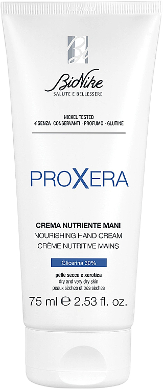 Pflegende Handcreme - BioNike Proxera Nourishing Hand Cream — Bild N1