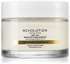 Düfte, Parfümerie und Kosmetik Creme für normale und fettige Haut SPF30 - Revolution Skincare Protecting Boost For Normal To Oily Skin SPF30