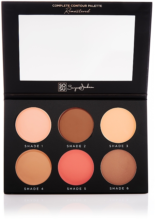 Gesichtskonturierungspalette - Sosu by SJ Remastered Complete Contour Palette — Bild N2