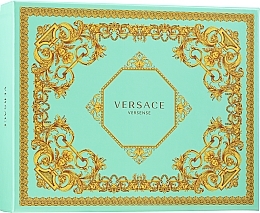 Düfte, Parfümerie und Kosmetik Versace Versense - Duftset (Eau de Toilette 50ml + Körperlotion 50ml + Bade- und Duschgel 50ml)