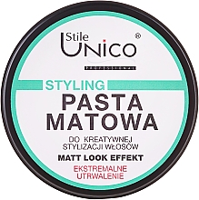 Düfte, Parfümerie und Kosmetik Modellierende Haarpasta mit Matt-Effekt - Tenex Stile Unico Pasta