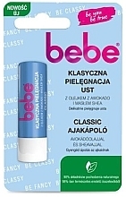 Klassischer Lippenbalsam mit Avocadoöl und Sheabutter - Johnson’s® Bebe Young Care Classic Lip Balm — Bild N1