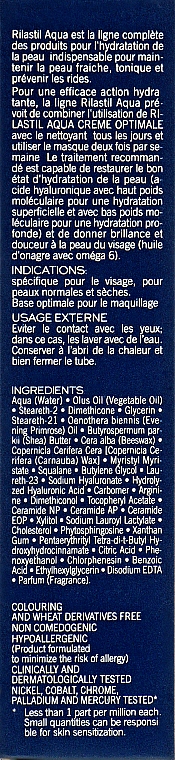 Nährende Feuchtigkeitscreme für normale bis trockene Haut - Rilastil Aqua Crema — Bild N3