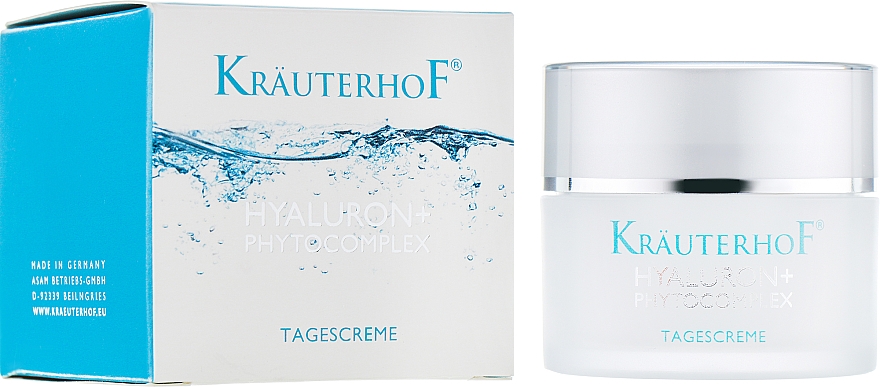 Tagescreme mit Phytokomplex und Hyaluronsäure - Krauterhof Hyaluron Phytocomplex Day Cream — Bild N1