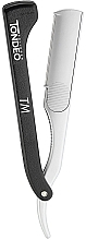 Düfte, Parfümerie und Kosmetik Klappbarer Friseurrasierer mit 10 auswechselbaren Klingen - Tondeo M-Line Razor + 10 TCR Blades