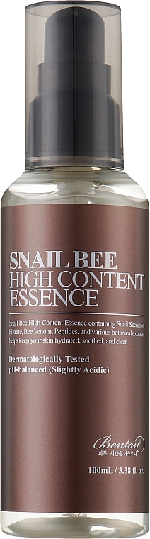 Gesichtsessenz mit Schneckenschleimfiltrat und Bienengift - Benton Snail Bee High Content Essence — Bild N3