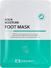 Düfte, Parfümerie und Kosmetik Feuchtigkeitsspendende Fußmaske - Merikit Aqua Moisture Foot Mask