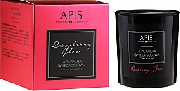 Düfte, Parfümerie und Kosmetik Soja-Duftkerze Raspberry Glow - APIS Professional Raspberry Glow Soy Candle