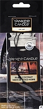 Düfte, Parfümerie und Kosmetik Papier-Lufterfrischer Black Coconut - Yankee Candle Car Jar Black Coconut Air Freshener