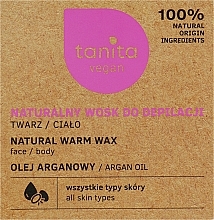 Natürliches Enthaarungswachs für Gesicht und Körper mit Arganöl - Tanita — Bild N2
