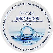 Düfte, Parfümerie und Kosmetik Gesichtsgel mit Hyaluronsäure - Bioaqua Crystal Through Moist Replenishment