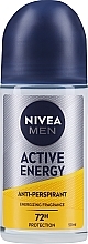 Deo Roll-on Antitranspirant - Nivea Men Active Energy Deodorant Roll-On — Foto N2