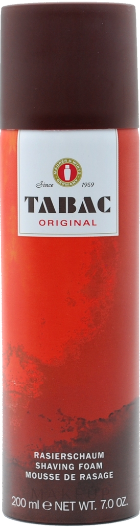 Rasierschaum - Maurer & Wirtz Tabac Original — Bild 200 ml