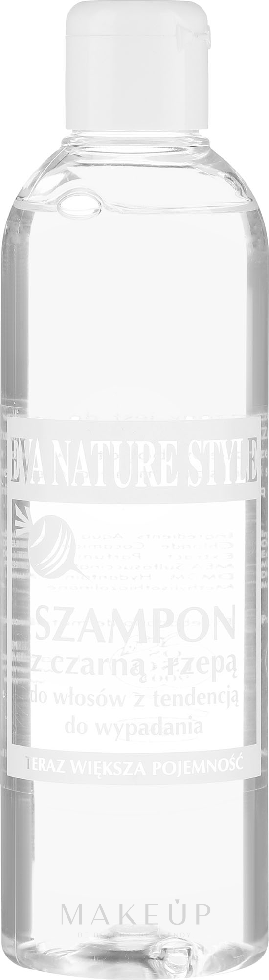 Shampoo mit schwrzem Rübe-Extrakt - Eva Natura Nature Style Shampoo With Black Turnip — Bild 250 ml